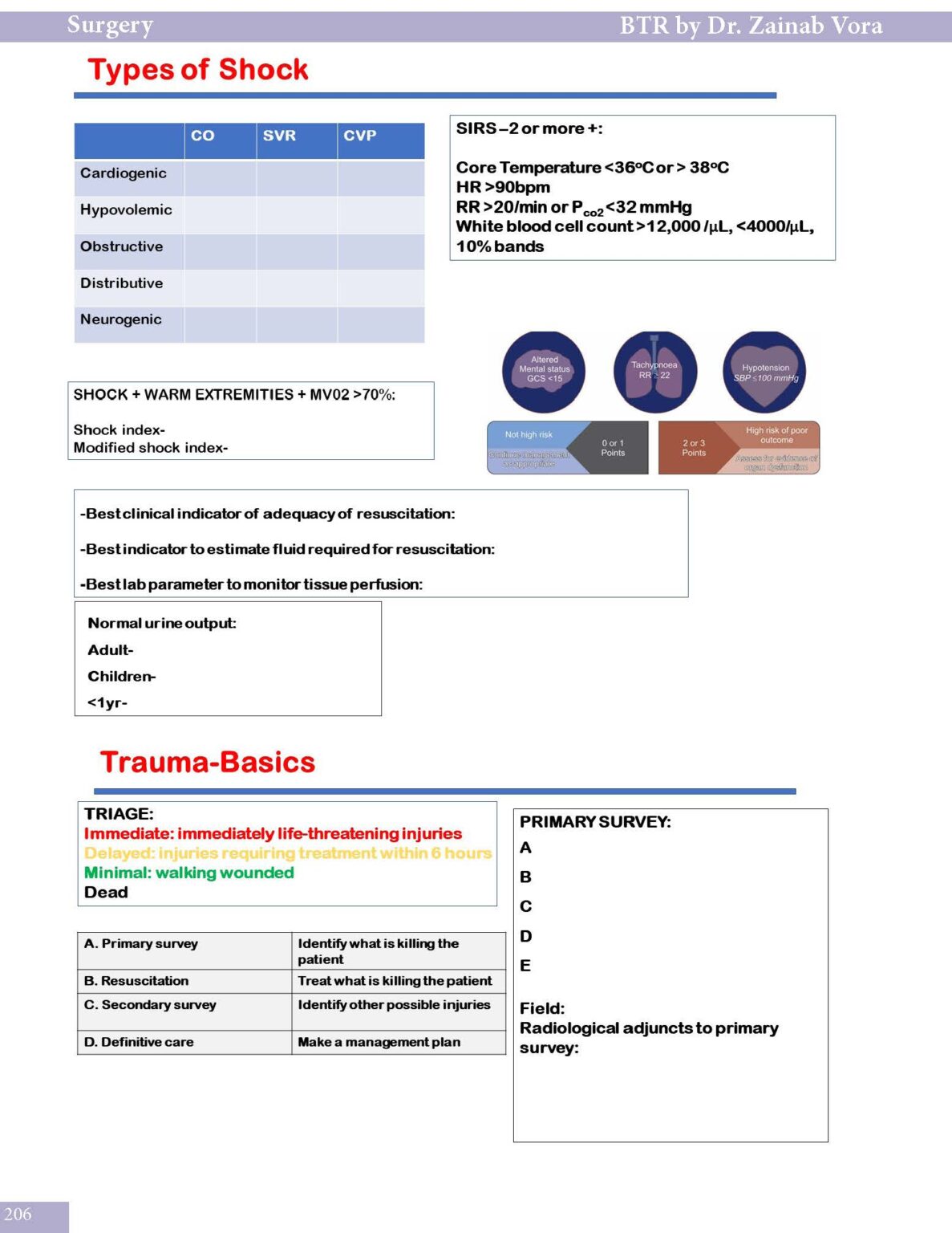 BTR Workbook by Dr. Zainab Vora - Cerebellum Academy