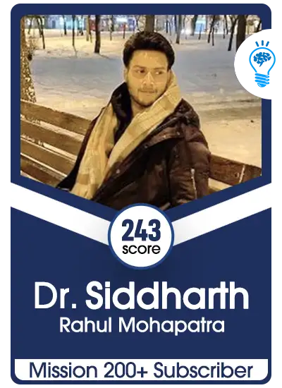 Dr. Siddhartha