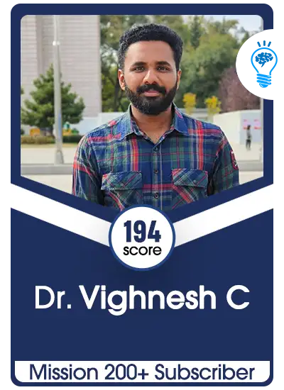 Dr. Vighnesh C