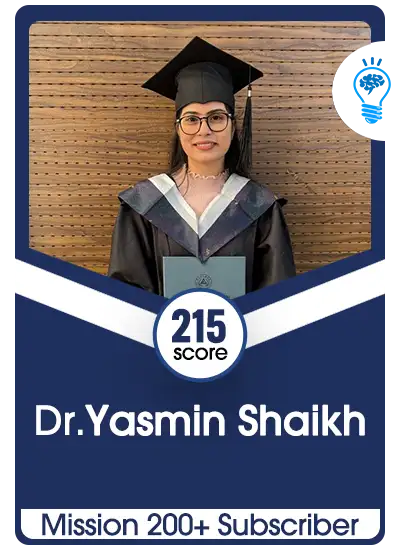 Dr.Yasmin Shaikh