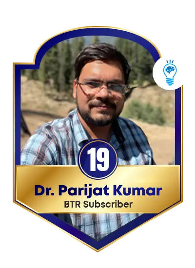 Dr. Parijat Kumar Rank 19