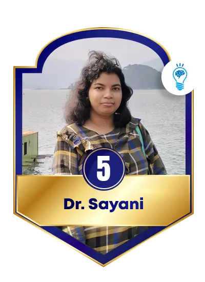 Dr. Sayani Rank 5